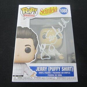 Jerry Seinfeld signed Funko Pop! Seinfeld Jerry (Puffy Shirt) #1088 w/COA